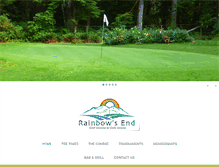 Tablet Screenshot of golfsayward.ca